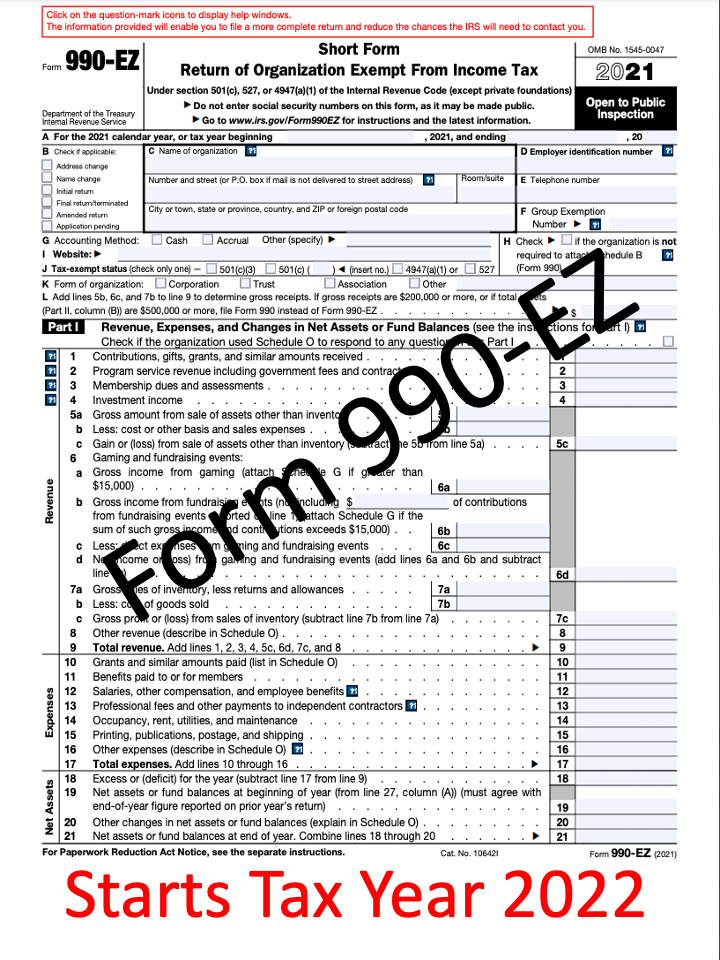 Form 990-EZ